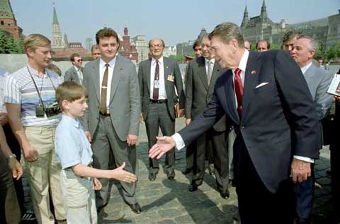 Reagan and Putin
